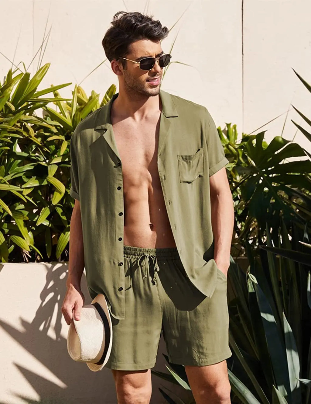 Old Money Linen Combo (Shorts)
