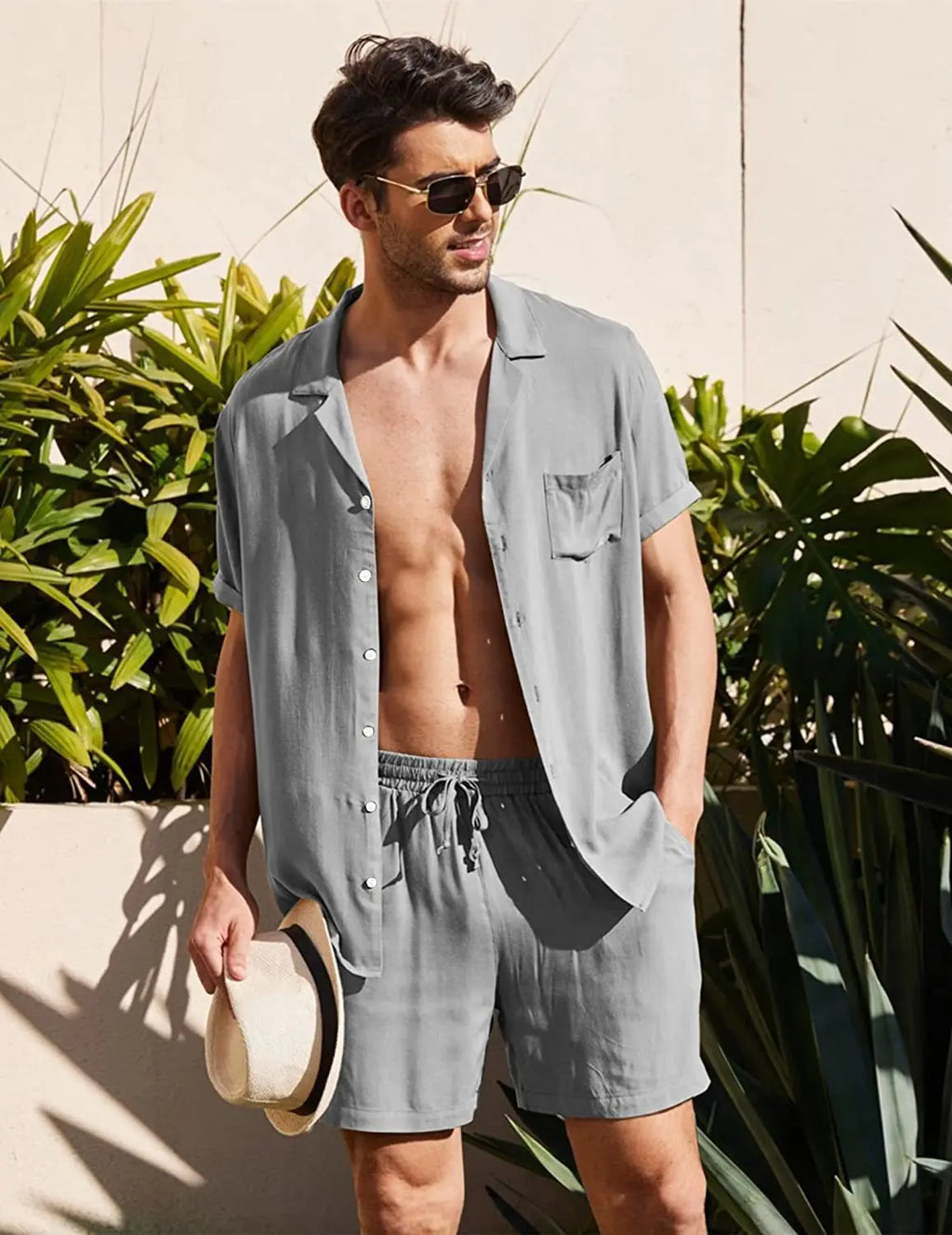 Old Money Linen Combo (Shorts)