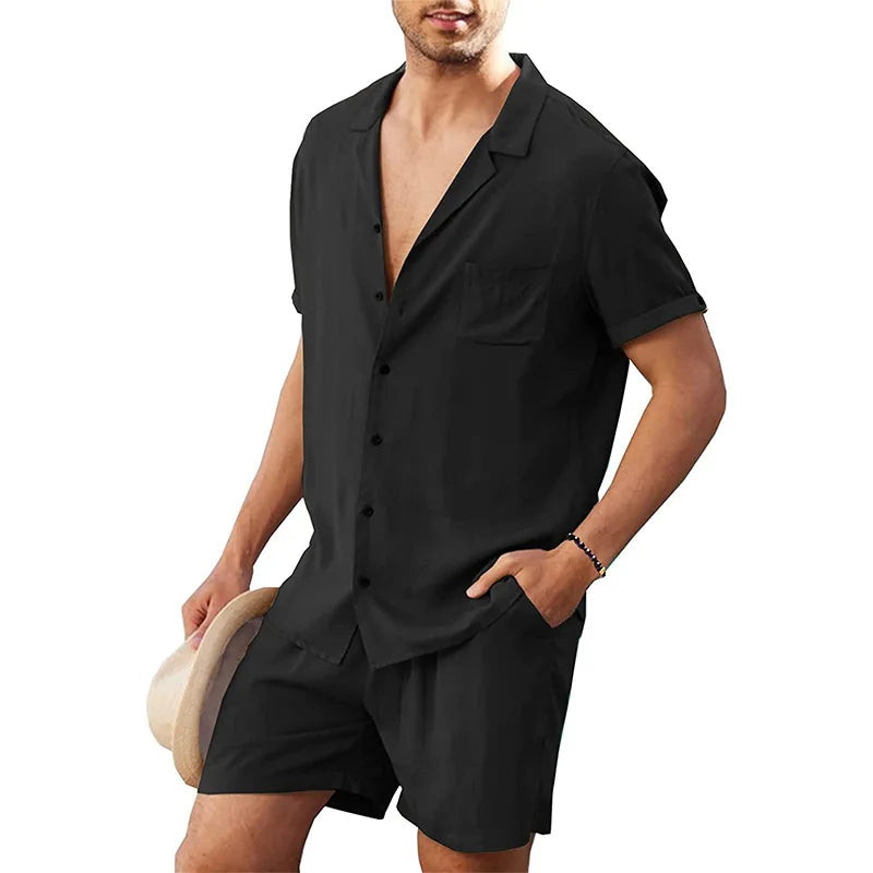 Old Money Linen Combo (Shorts)