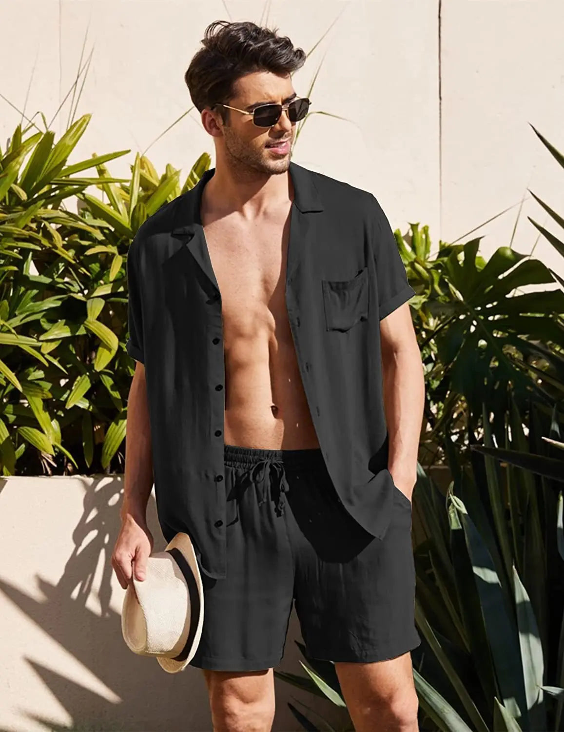 Old Money Linen Combo (Shorts)
